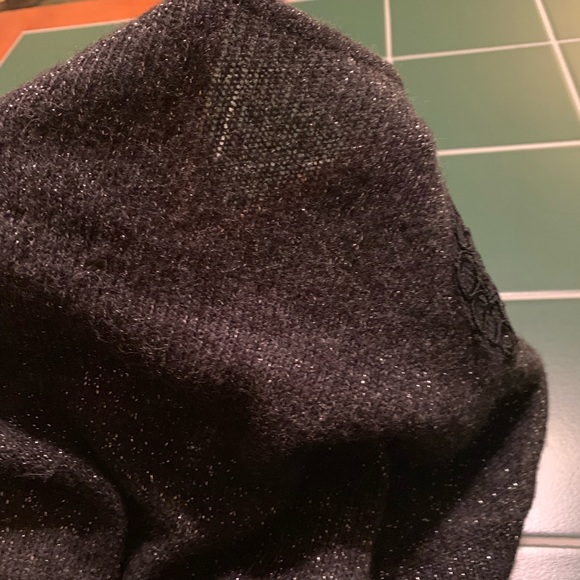 Elle Sweater With Black Lace Shoulder Detail - Picture 6 of 6